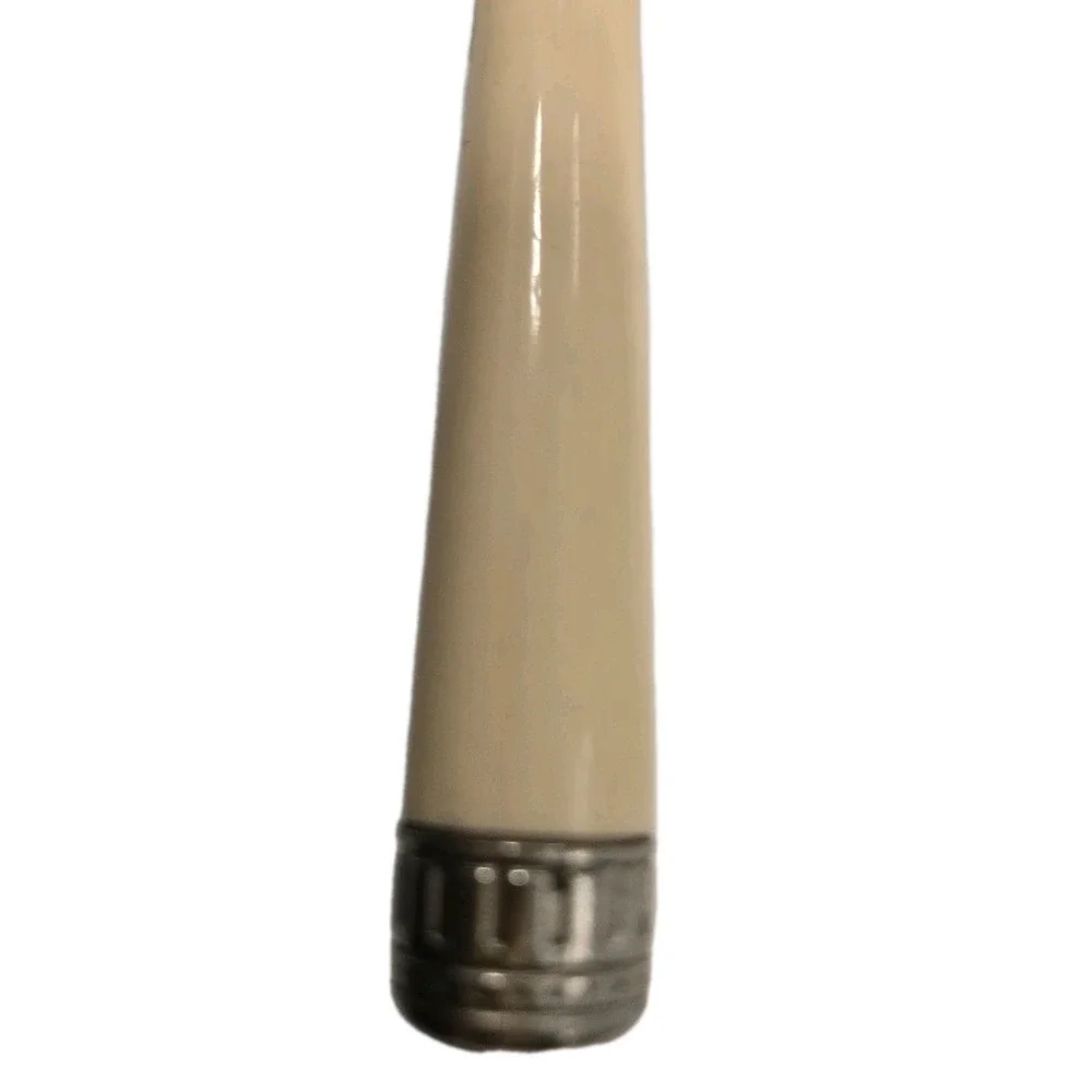 14 Pieces EME Napoleon Stainless Flatware Ivory Cream‎ Color Handles Italy